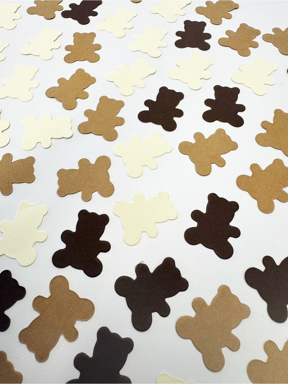 Bear Confetti | Beary First Birthday Decorations | Woodland Teddy Bear Party